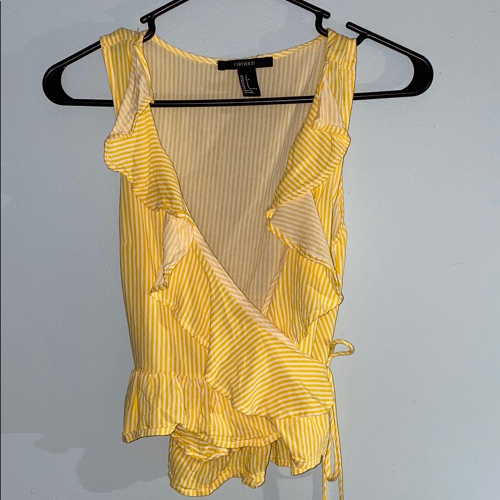 Yellow and white tank!
